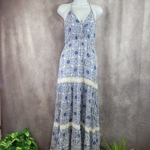 Love Stitch Dresses & Skirts - Love Stitch Casual Summer Lace Women's Maxi Dress Size Medium